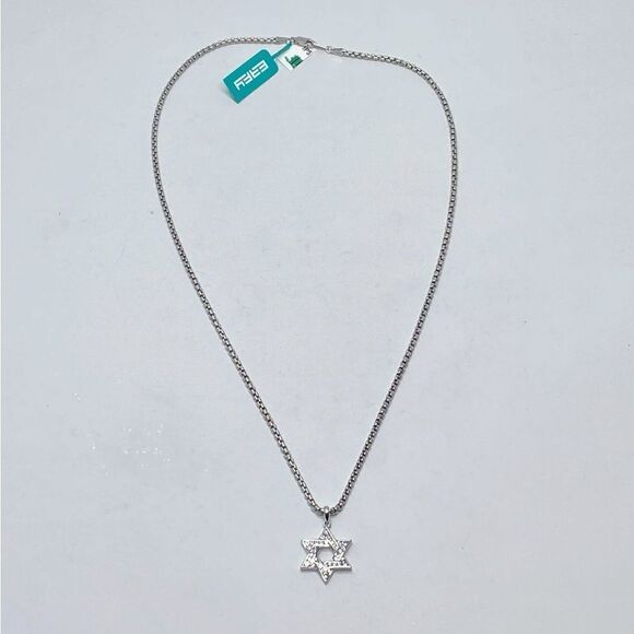Effy Sterling Silver Diamond Star Of David Pendant Necklace - Picture 2 of 13